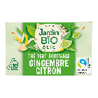 Green Tea Ginger / Lemon  ''Jardin BIO''|||undefined|||Թեյ կանաչ կոճապղպեղ/ լայմ  ''Jardin BIO''