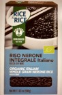 Organic italian black wholegrain rice|||undefined|||Սև բրինձ իտալական ամբողջական 